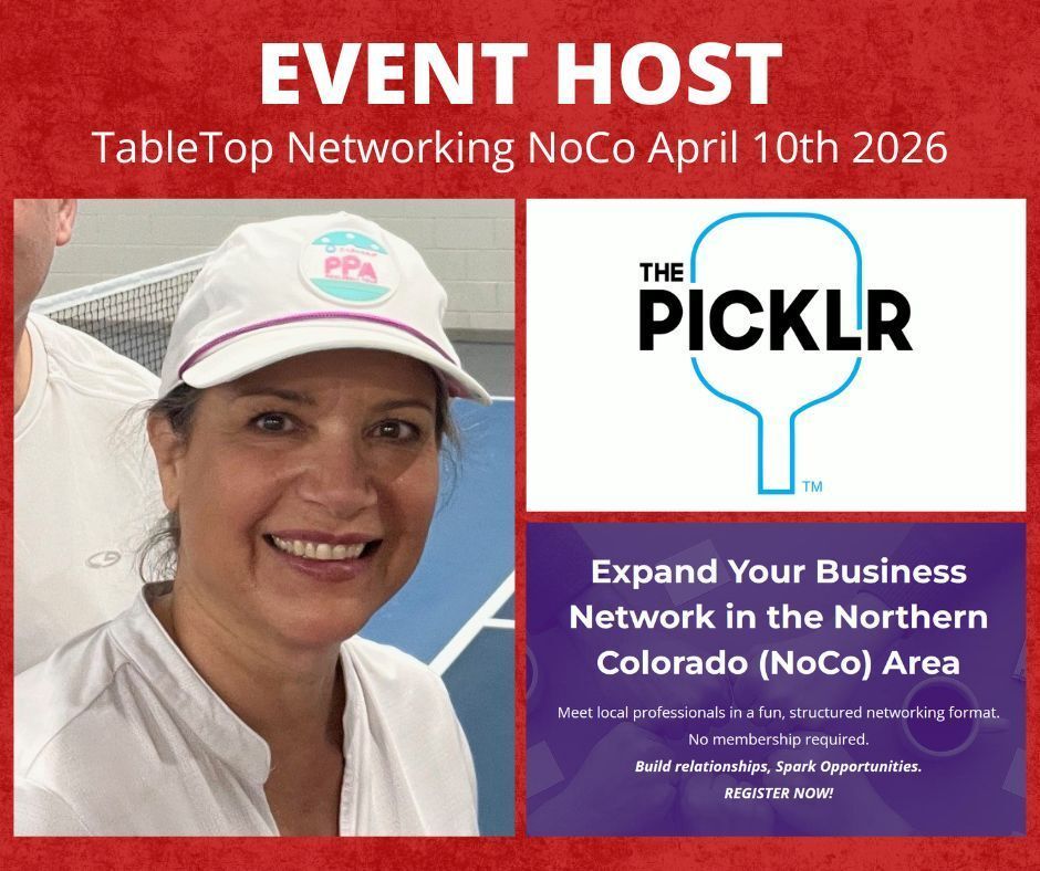 Picklr Fort Collins to host April 10th TableTop Networking