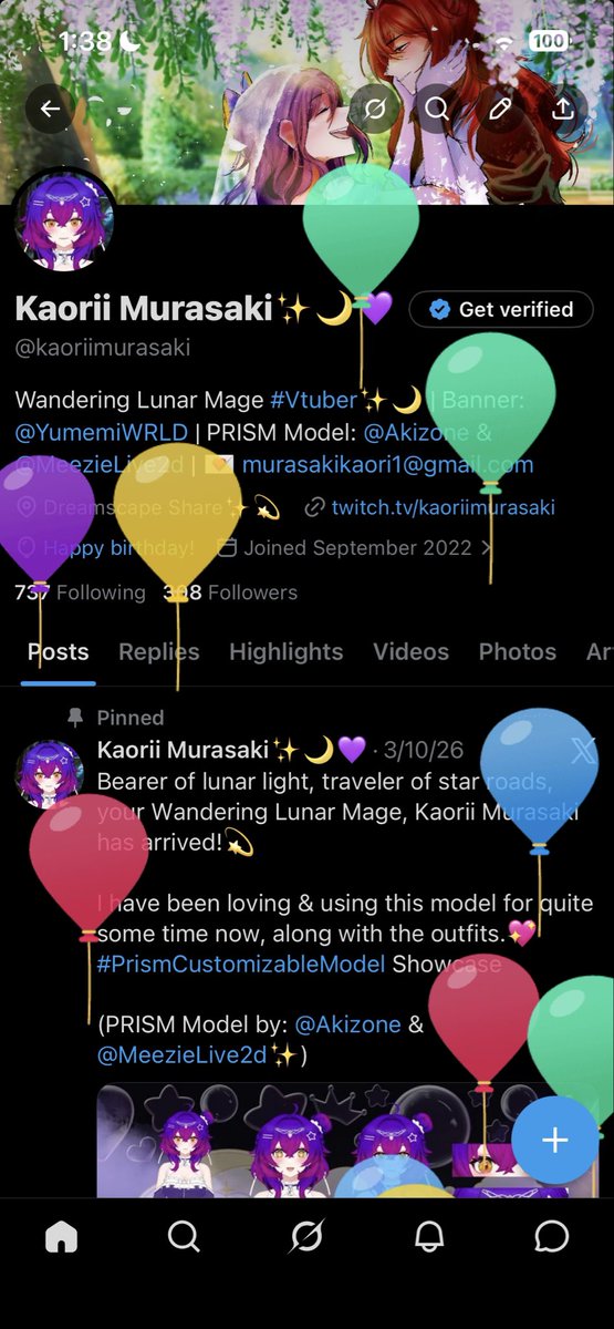 Kaorii Murasaki✨🌙💜 tweet media