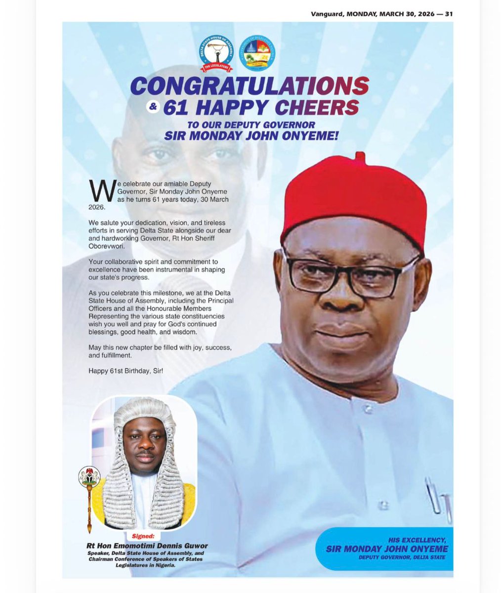 DELTA STATE HOUSE OF ASSEMBLY tweet media