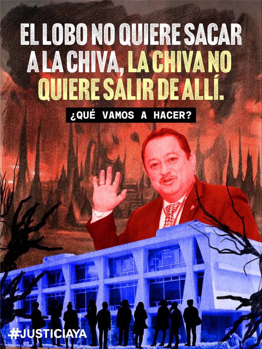 FUERA USURPADOR TU TIEMPO YA TERMINÓ. 😤 Exigimos que se resuelvan los amparos y elecciones limpias, apoyemos los plantones que piden se resuelvan estas resoluciones. La USAC es de todos, no le quitemos los ojos de encima. 👀💥