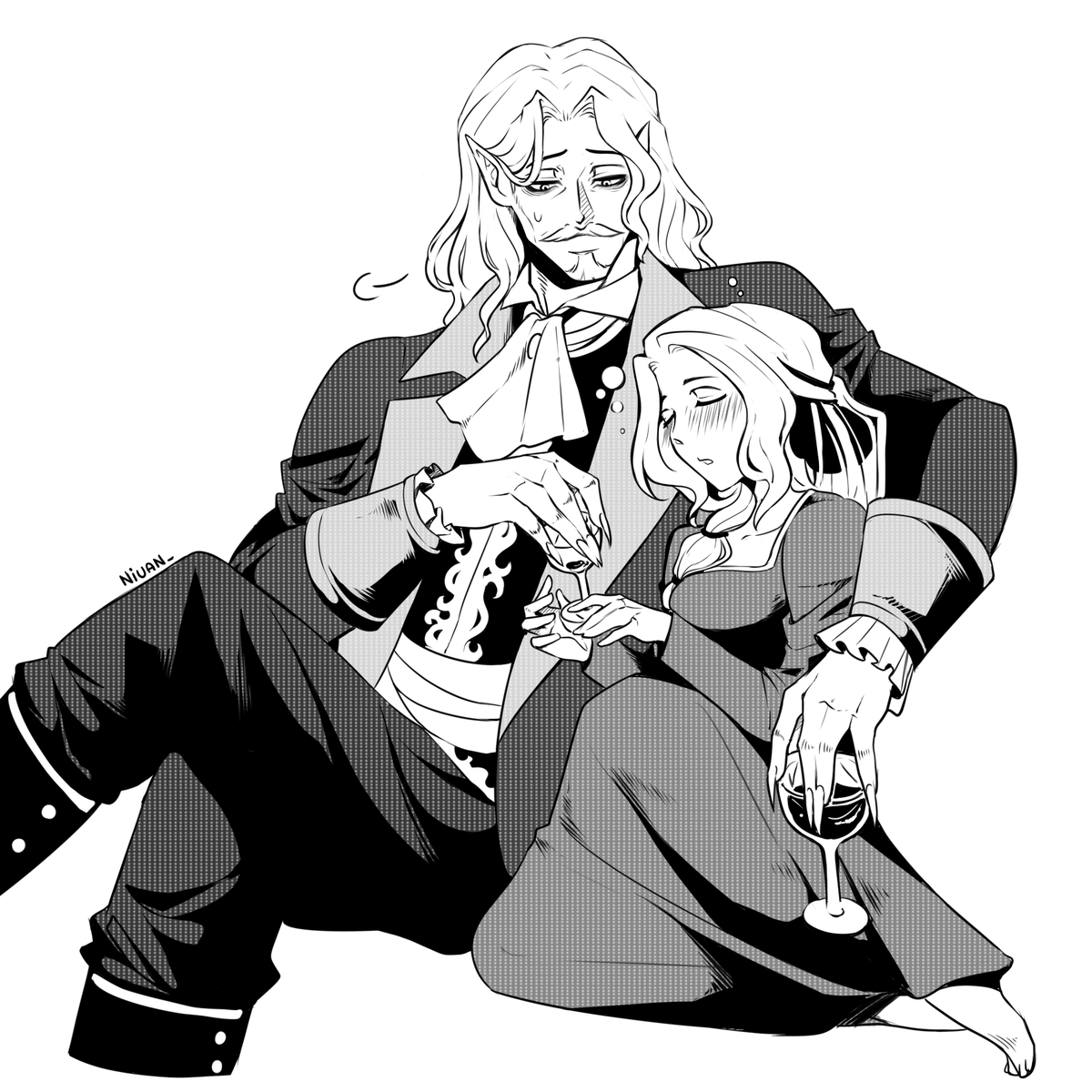Niuan_'s tweet image. 🍷
#castlevania #dracula