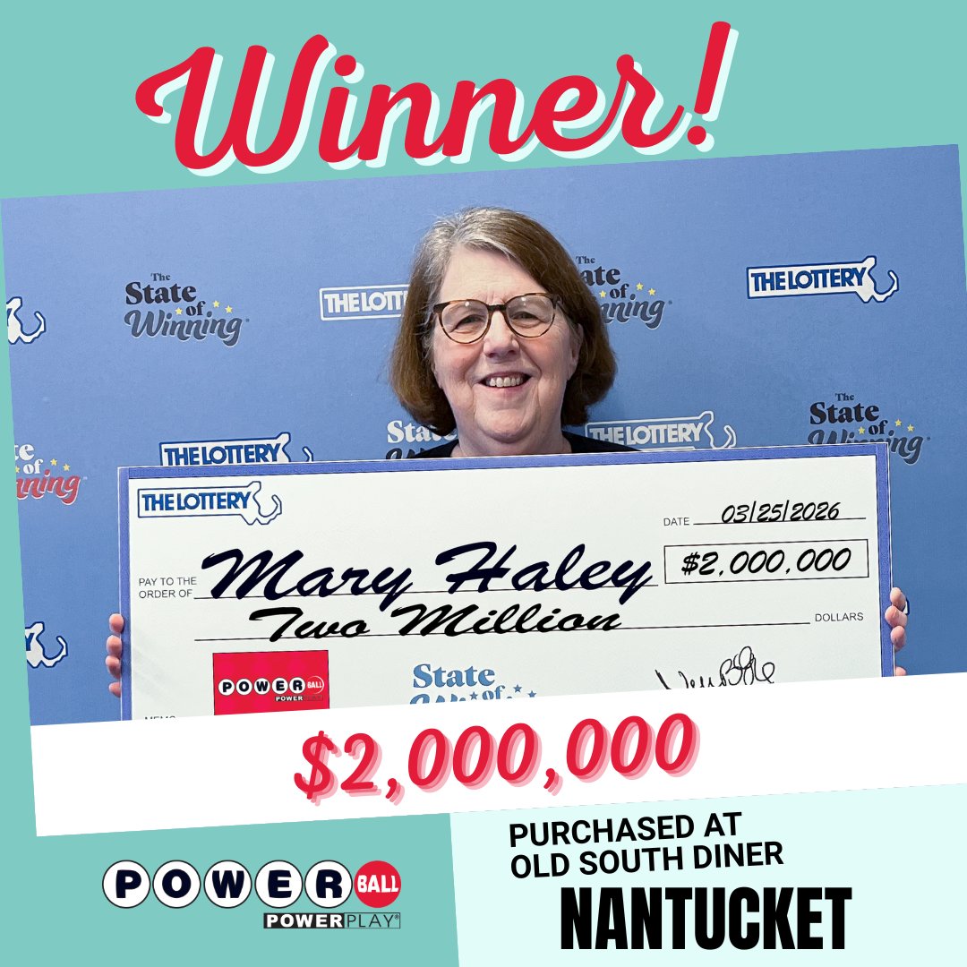 Mass. State Lottery tweet media