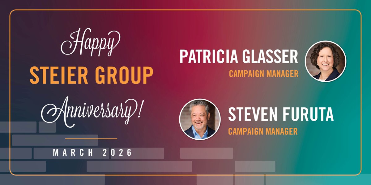 SteierGroup's tweet photo. Happy Steier Group anniversary, March crew! https://t.co/p13WpdXyQD