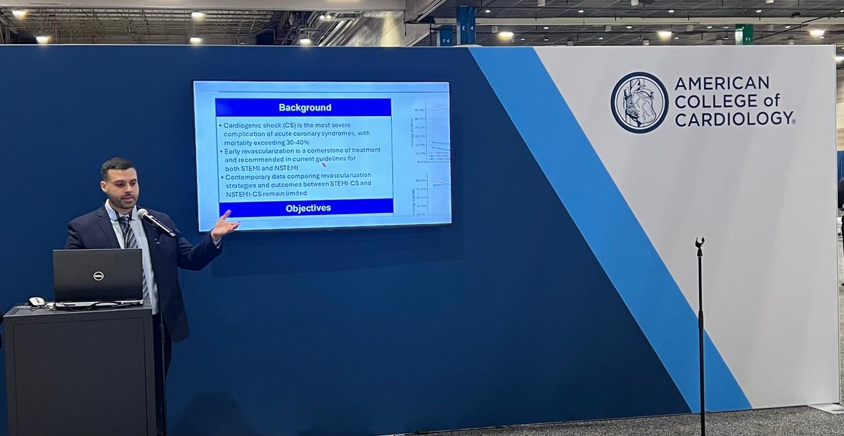 BadwanMD's tweet photo. A privilege to return to #ACC26, learning from outstanding science, reconnecting with colleagues, and presenting once again. Grateful for the opportunity to contribute and to be part of a community advancing cardiovascular care. https://t.co/6WG5YcDdd6