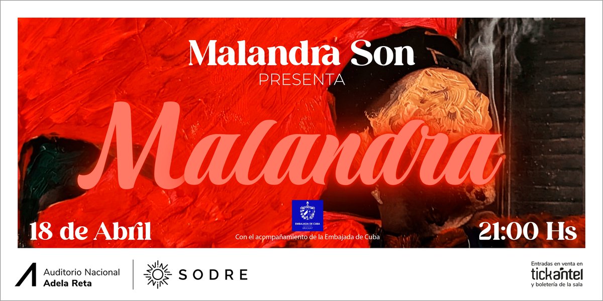 Una invitación a reencontrarse con el espíritu del son, compartir la música y bailar. Lanzamiento del 1er disco independiente de la banda uruguaya Malandra Son, en una función especial que incluye composiciones originales del disco Malandra, junto a versiones de clásicos del son.