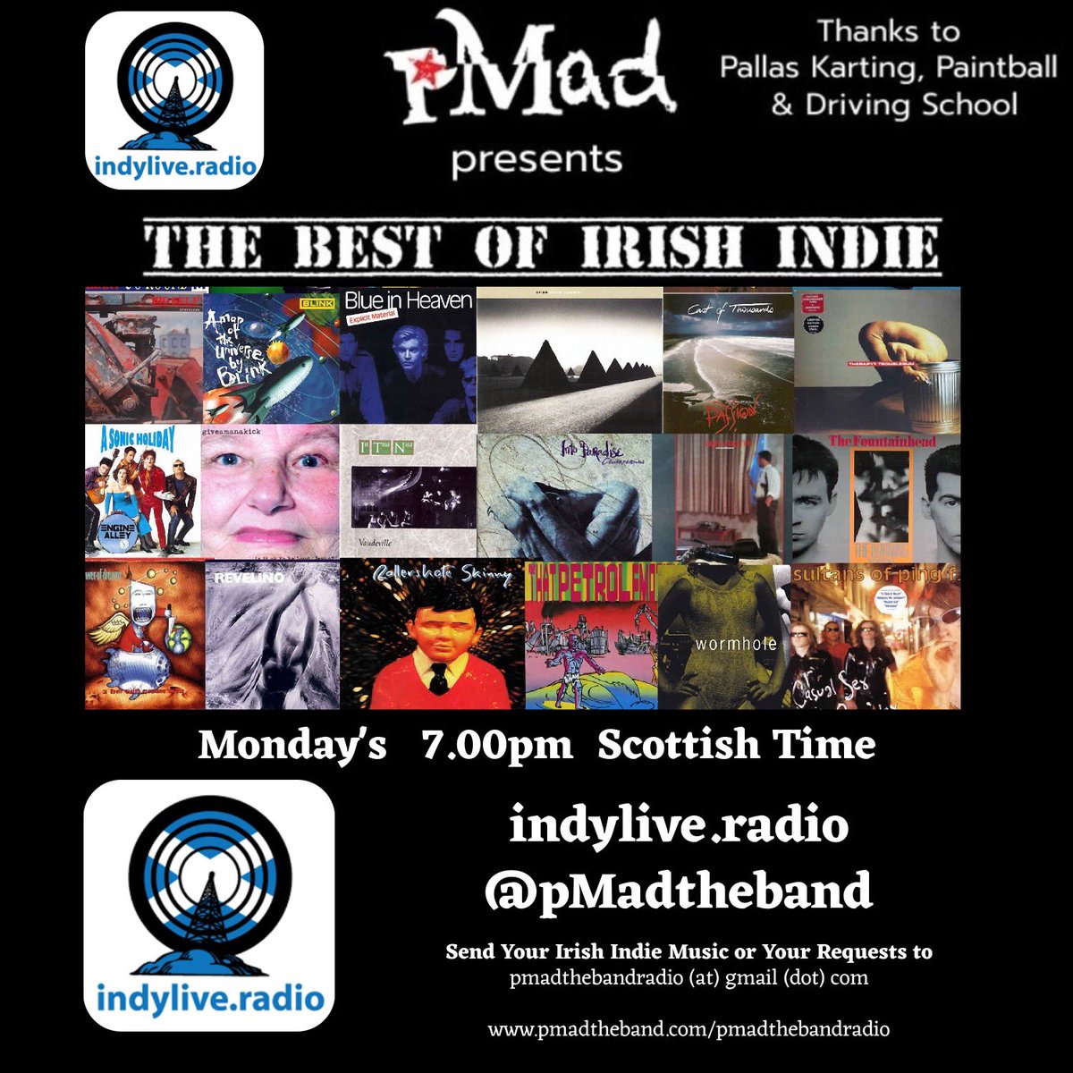 IndyLiveRadio's tweet image. #tunein 7-9pm with @pmadtheband for another #TheBestofIrishIndie #joinin for 2 hours of the best Irish 🇮🇪 #indiemusic &amp;amp; #craic we always play the best indie #music