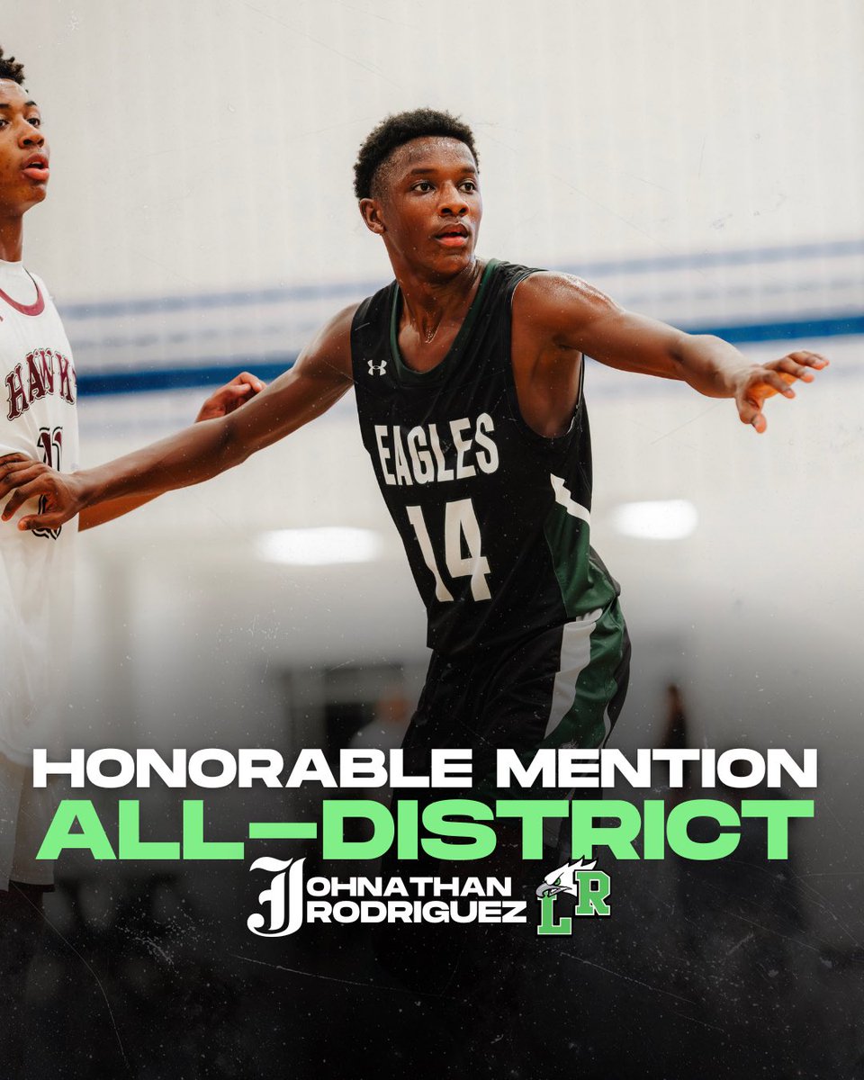 LakeRidgeHoops's tweet photo. Sophomore guard Johnathan Rodriguez earns All-District Honorable Mention 🏀

Bright future ahead — just getting started. https://t.co/xLRqe9JJi3
