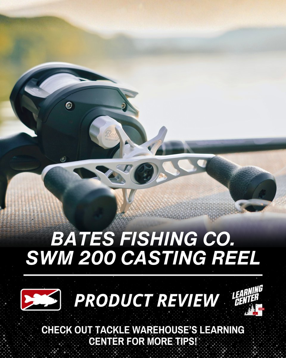 TackleWarehouse's tweet photo. Since launching, #Bates has expanded their lineup & garnered a massive fanbase across both fresh & saltwater markets. Crafted to handle heavier line & bigger baits, the Goat SWM 200 immediately piqued our interest with its CNC-machined aluminum body, deep spool, and custom 120-millimeter handle. Our Tackle Warehouse review 🤓 team set out to see if the Goat SWM 200 can compete with some of our favorite heavy-duty reels. Check out the full review to see what we thought!
Goat SWM 200 Review 👉 https://t.co/MNCpDQS2gl
#TackleWarehouse | #Bates #GoatSWM200