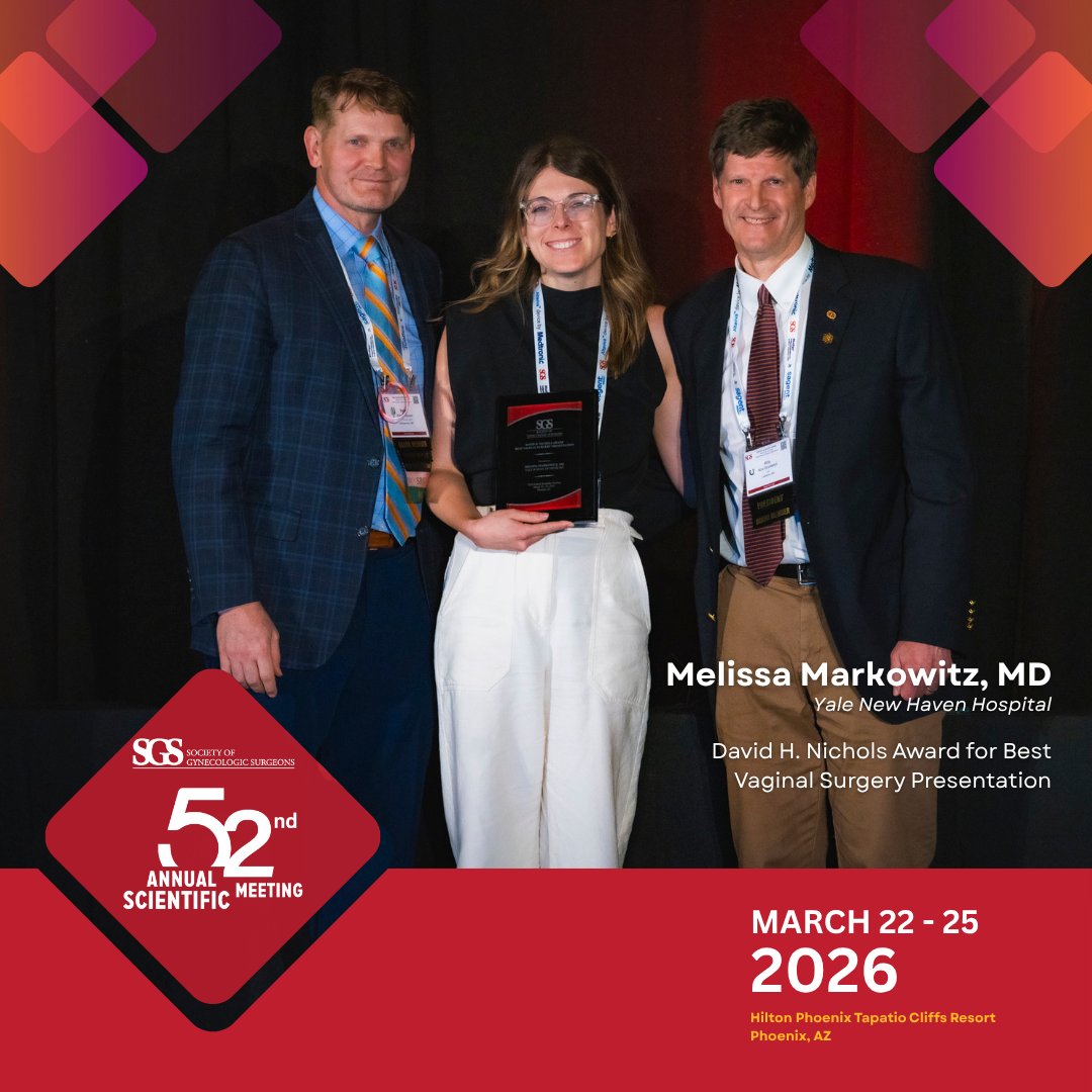 Society of Gynecologic Surgeons tweet media