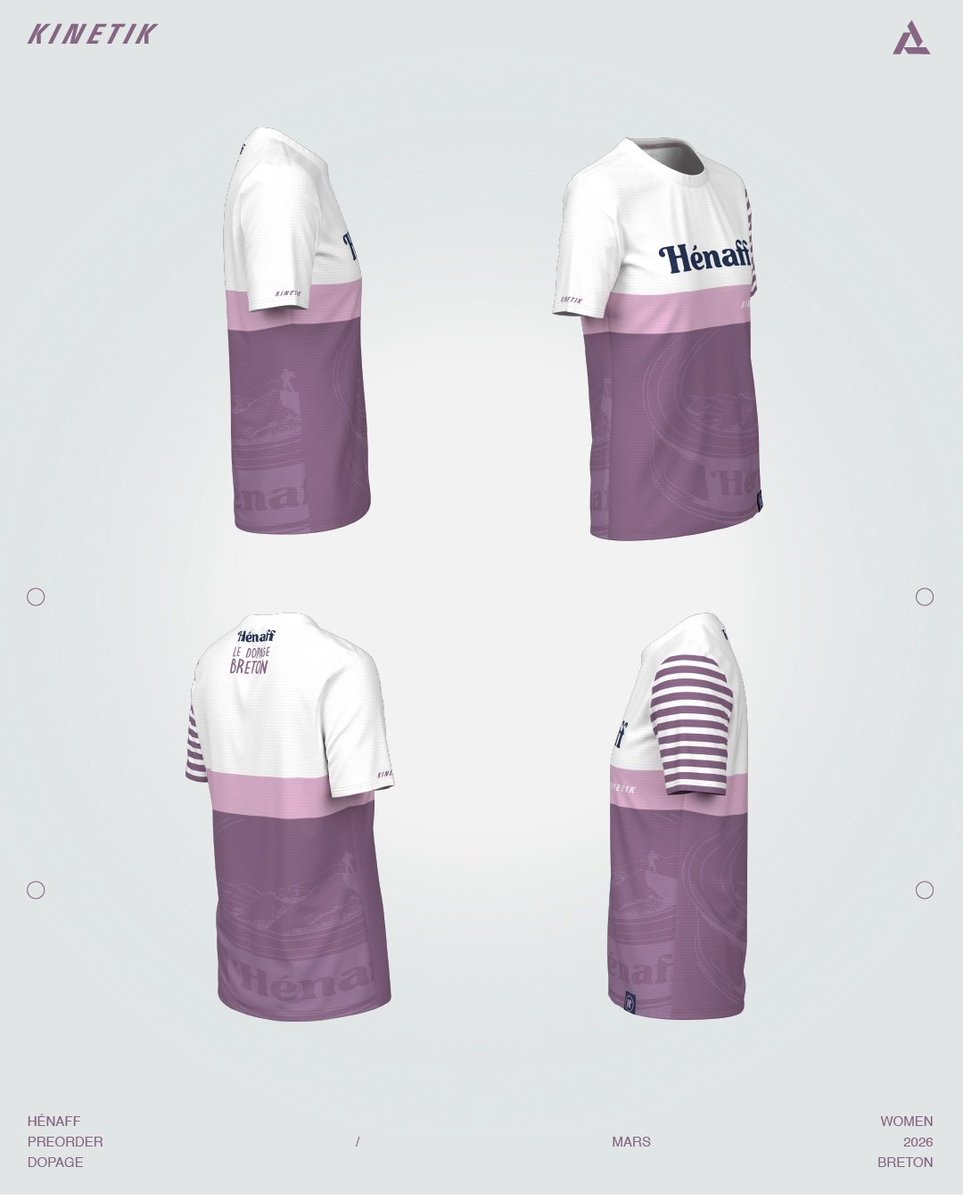 JeanHenaffSA's tweet image. ⚠️ Avis aux femmes pressées ⚠️

Pour courir plus vite et larguer votre mec 👌

#Kinetik décline ENFIN le maillot de trail Hénaff en version féminine ♀️🏃‍♀️

Pré-commandes ouvertes jusqu'au 8 avril 👇
 
kinetikadrenalink.com/collections/pr…

#trail #henaff #running