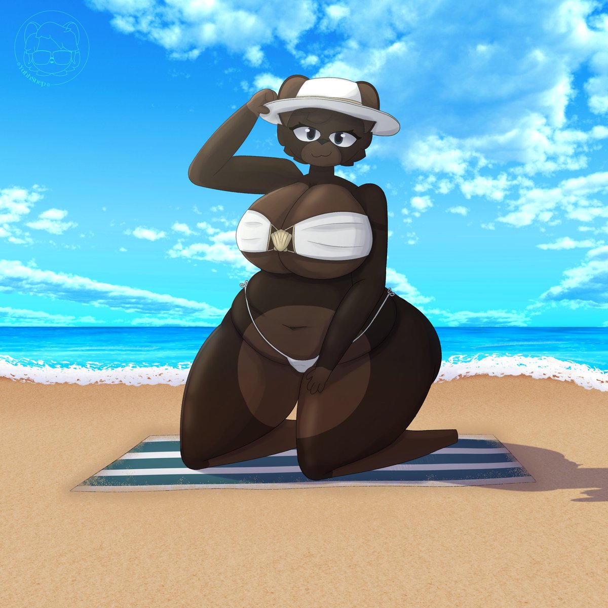 Mayaa at the beach 🏖️ 

#art #furry #furryart #furryartwork #furryfandom