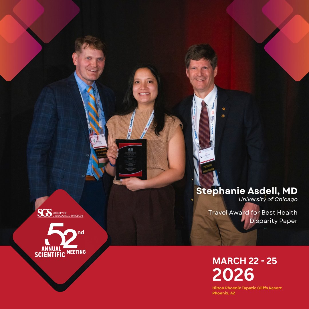 Society of Gynecologic Surgeons tweet media
