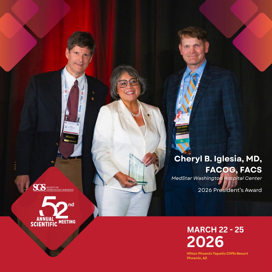 Society of Gynecologic Surgeons tweet media