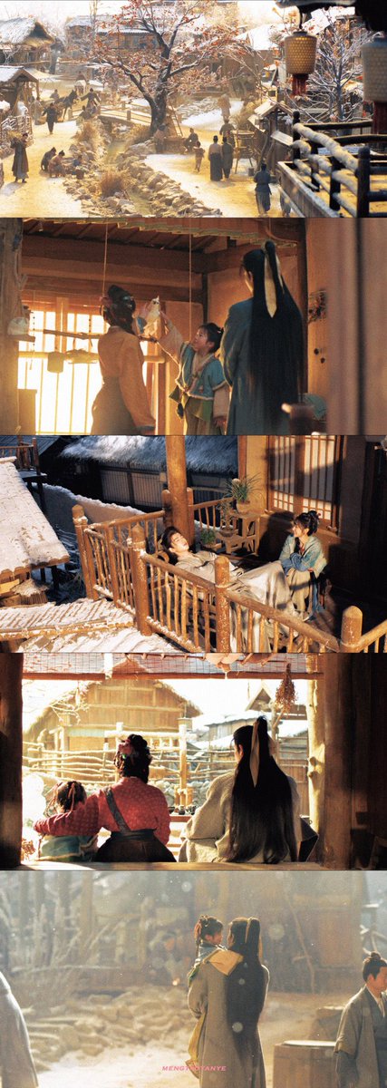 _bittervv's tweet photo. ติดอยู่หลินอัน ณ ตรอกซีกู้ นี่ชอบคิดว่าหลังซีรีส์จบ ตัวละครทุกตัวยังใช้ชีวิตต่อไปเรื่อยๆอะ เจิงอวี้รักเอยเตยหอมเลี้ยงลูกสอง หนิงเหนียงเป๋าเอ๋อร์ก็กำลังเติบโตอย่างดี คนอื่นๆใช้ชีวิตกันแบบปกติสุข ซีรีส์ถึงตอนจบทีไรชอบใจหายนิดๆ (ไม่นิด😭) พี่รักน้องเถียน รักฉางอวี้ รัก #ล่าหยก 🫂🫶 https://t.co/N4qKyzL7nD