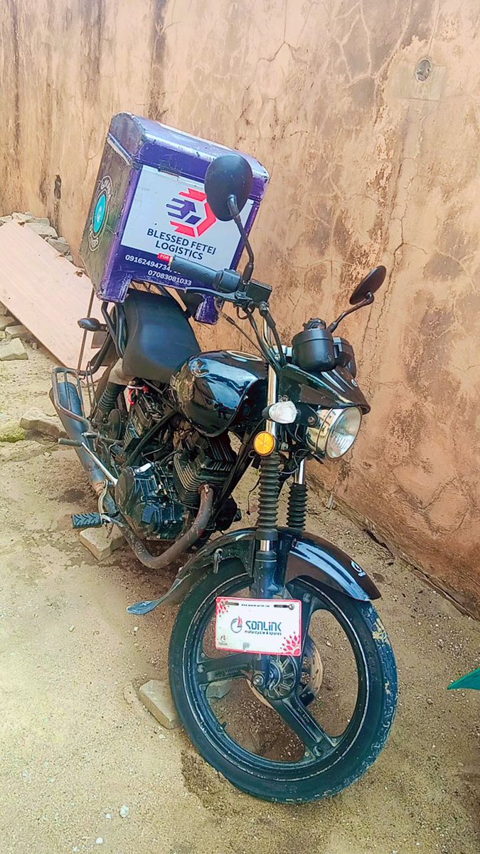 chikogu_Kenneth's tweet photo. I once hired a dispatch rider who almost stole my business.

In 2022, Austin called me after seeing my advert in a logistics WhatsApp group.
To prove he was serious, I traveled from Ajah to Epe to meet him.
I met him and his wife in a one-room face-me-I-face-you house.

Life was not perfect for me either, but I could see clearlythis man needed the job.
So I did what I always do.
I gave him hope.
I told him
“Work hard, I will pay you well. I will feed you when I can, and one day, the bike could even become yours.”

He started the job.
And for the first week?
Perfect.
Fast. Reliable. Respectful. Honest.
But experience has taught me something: That phase never lasts.

Then I landed a contract with a cream factory.
Big opportunity.
I handled the clients.
Austin handled deliveries.
Everything looked set.
3 days later,

They called me:
“We’re no longer interested.”
Then they blocked me.
No explanation.
Nothing.
I was shocked but I moved on.

A week later, I got a call from the police station. (Ajah police station Ajuwe Thomas Estate)
Austin had been arrested for passing one-way.
I went to bail him out.
That’s when I saw it!

He was still delivering for the same company that cut me off.
I dug deeper.
And the truth hit me hard:
Austin told them he had bought the bike from me.,
That he no longer worked for me.,
Then he offered them a cheaper deal.
He did not just just leave.
He replaced me.
The only reason everything didn’t fully collapse?

When he got arrested, his phone was off.
The company had no choice but to call the number on the dispatch box,
My number.
That’s how everything came back to light.
I had to involve the police.
Recovered what was mine.
Sacked him immediately.

And that day, I learned something every logistics business owner must understand:

You will NEVER have a perfect dispatch rider.
Stop chasing loyalty.
Start building systems.
Have backup riders
Control your client relationships
Track your operations
Protect your assets

Because in Lagos logistics?
If your business depends on one rider,
You do not have a business. You have a risk.

First and second frame..Two of my bikes one at the station the second frame in Action