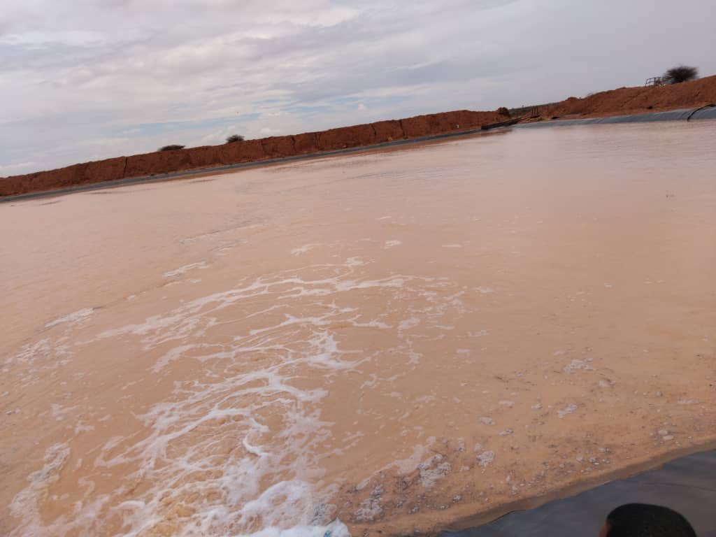 The Dhabarmamac water dam is now at full capacity following the gu’ rains, storing about 44.16 million liters of water—enough to support 204 thousand people for 60 days during the dry season. The project was funded by <a href="/NorwayinSomalia/">Norway in Somalia</a> in partnership w/ the Somaliland authorities.