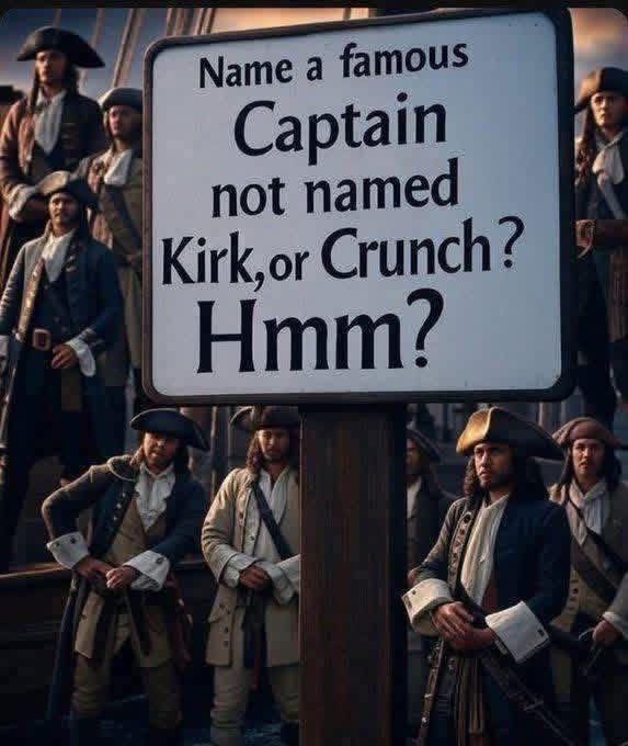 Oh the password to my X account is about a captain! Captain Picard.