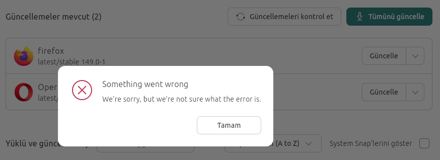 ersinakyuz's tweet photo. wth is this @ubuntu ? https://t.co/L3jFbhUpU4