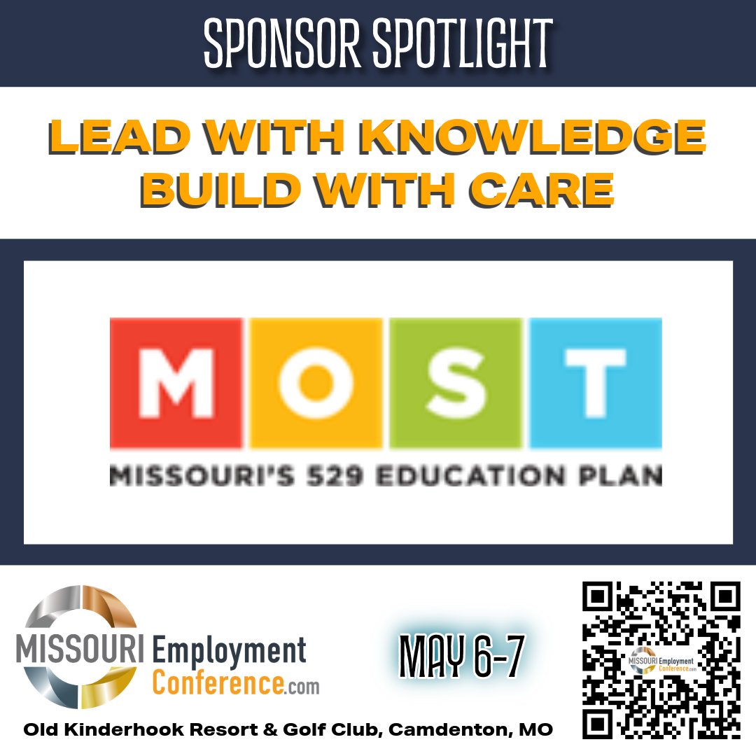 Grateful for our partnership with sponsor, <a href="/MOST529/">Missouri's 529 Education Plan</a>, at #MEC2026 on May 6-7!

Together we are committed to Lead with Knowledge, Build with Care!

About the sponsors -conta.cc/3v9SZCN

Register here - conta.cc/4uuWdNK
