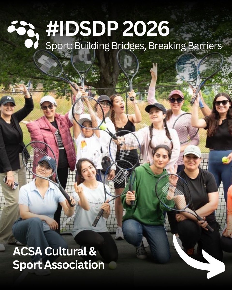 sportanddev's tweet photo. ASCA is a Canadian nonprofit organization that empowers women and refugees through sport, art, and entrepreneurship. 

Thank you for contributing your photos to the 2026 sportanddev IDSDP photo campaign! @ACSA83081981 

#idsdp #idsdp2026 #idsdp26 #sportanddev #canada #whitecard https://t.co/YSGnlNyekE