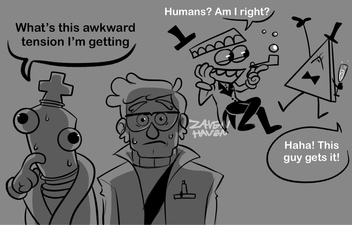 Zavens_Haven's tweet photo. Human nerds with their digital/chaos god bfs
#billford #royalteeth #tadc #gravityfalls https://t.co/2DaYWX57a6