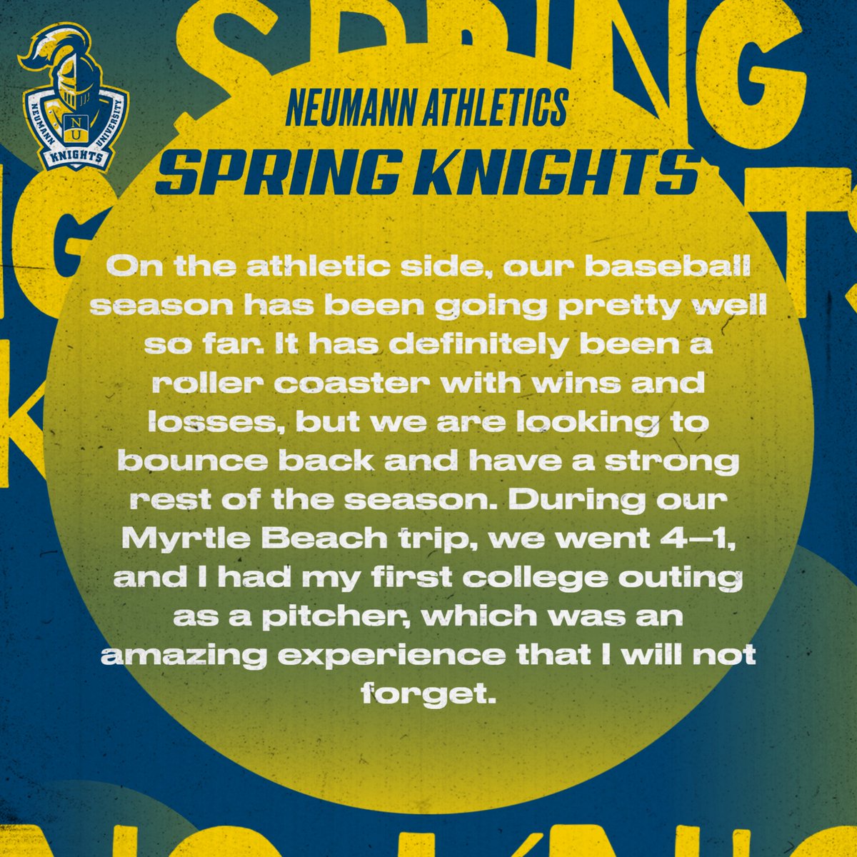 Neumann Athletics tweet media