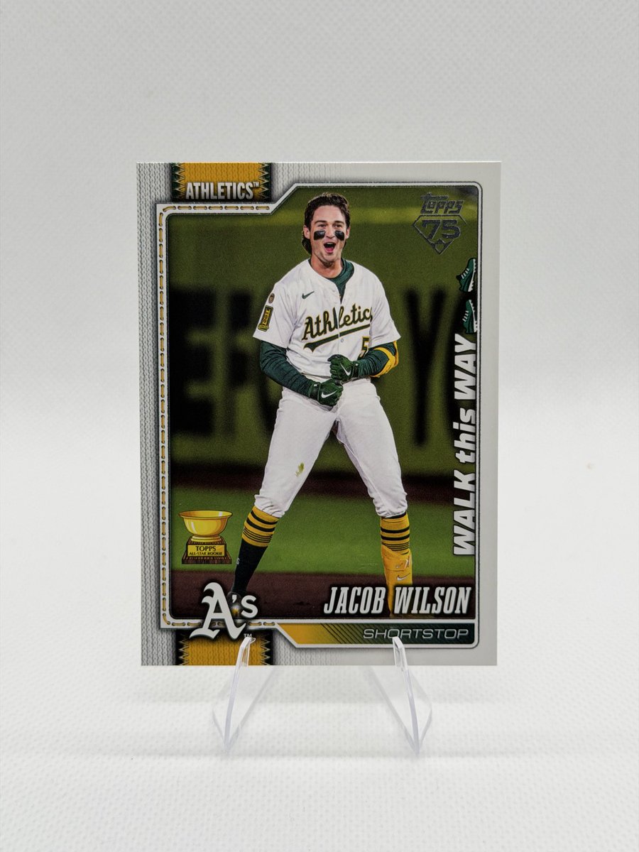 heavy_steps's tweet image. 🚨 SSP HIT 🚨 

Jacob Wilson Super Short Print (1:600 packs) 

🔥Huge pull today by @BooKoo03 

🎂Birthday stream tomorrow night 8:30p eastern

Link👇 ⬇️ in the comments 👀 

#Whatnot #CardBreaks #MLB #BaseballCards