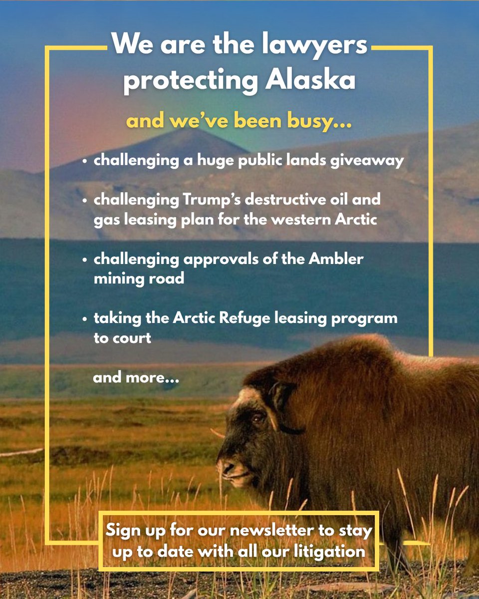 Trustees for Alaska tweet media