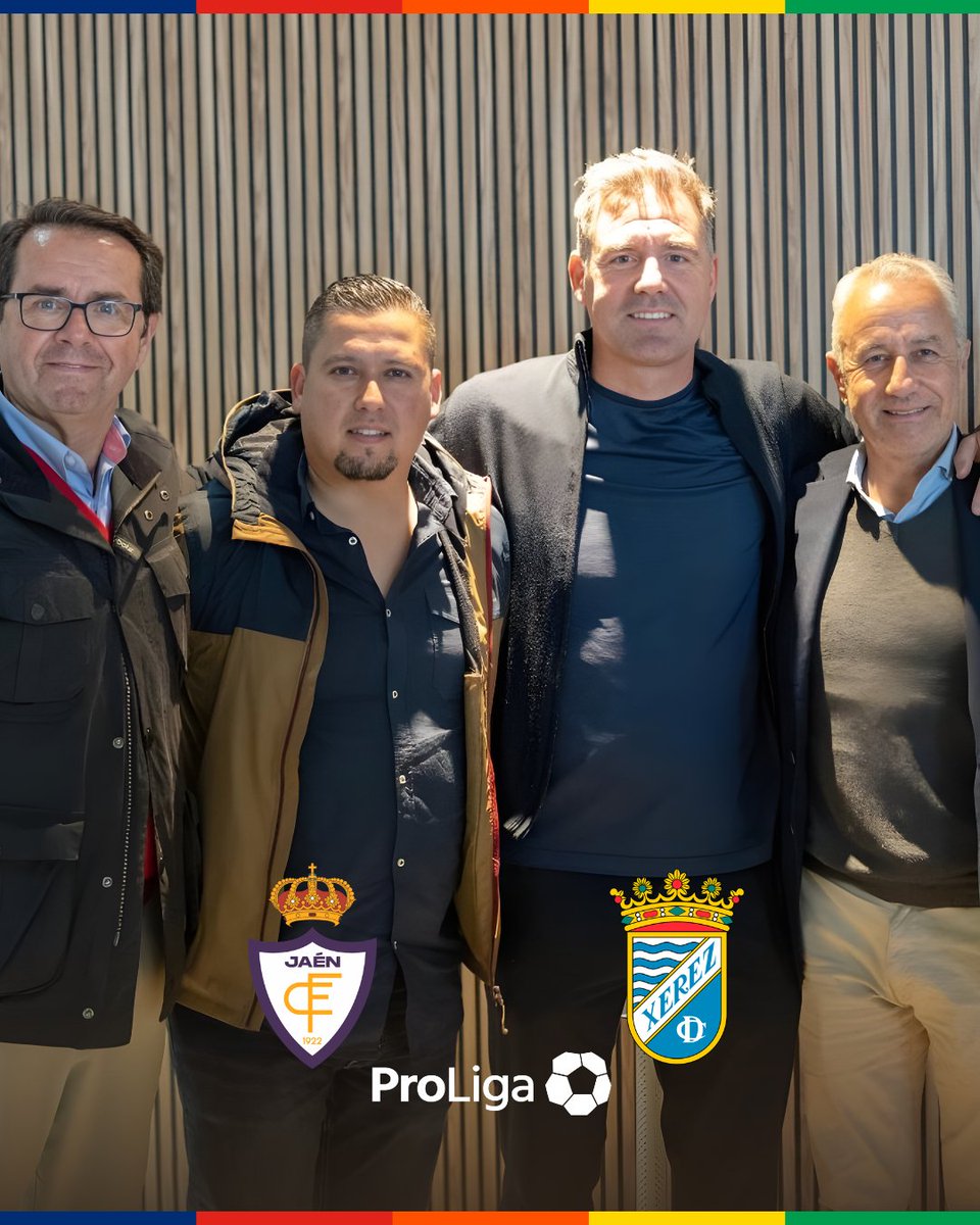 ⚽️🤝 SEGUNDA FEDERACIÓN |

Nuestro vicepresidente, <a href="/ErnestoSalido/">Ernesto Salido</a>, estuvo este sábado acompañando a <a href="/RealJaenCF/">Real Jaén C.F.</a> y <a href="/XerezCD_OFICIAL/">Xerez Club Deportivo</a> en su encuentro de #SegundaFederación. 🙌

#UnidosPorLosMismosValores