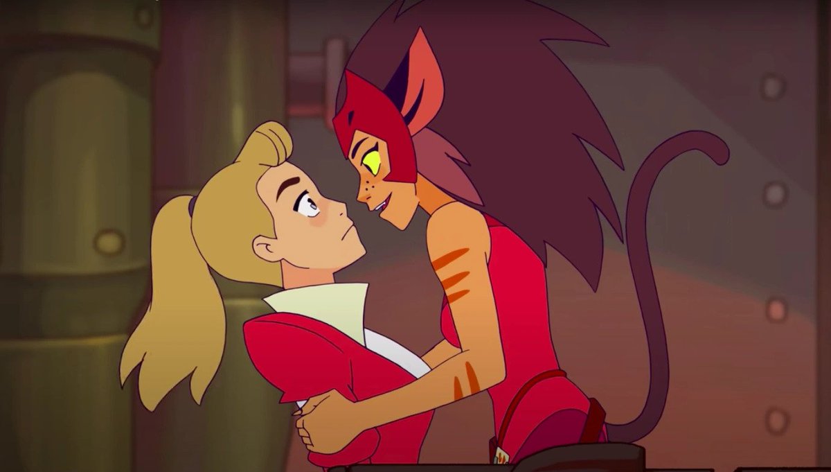 Catra on top of Adora :) a thread #catradora #spop #catra it's only ...