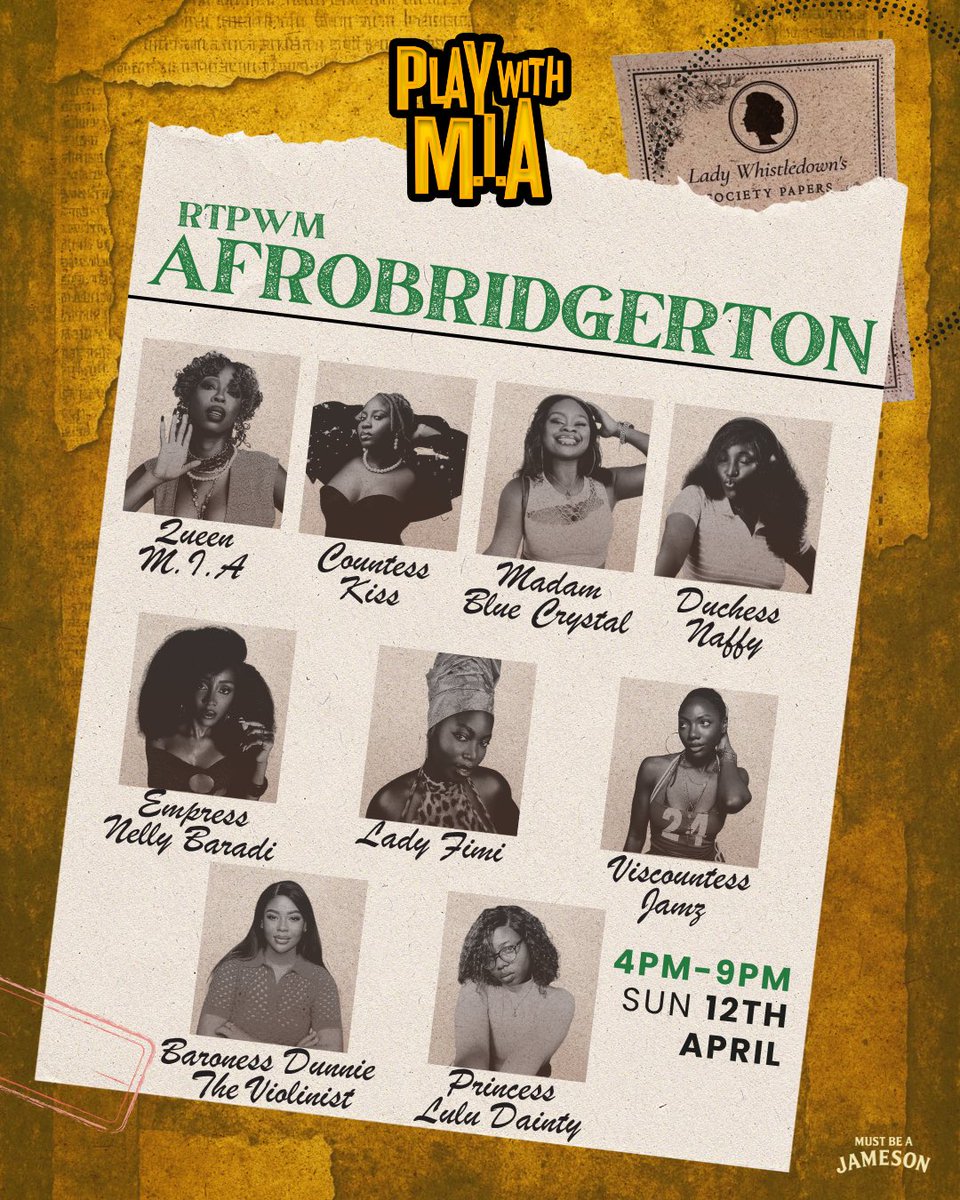 PLAY WITH M.I.A tweet media