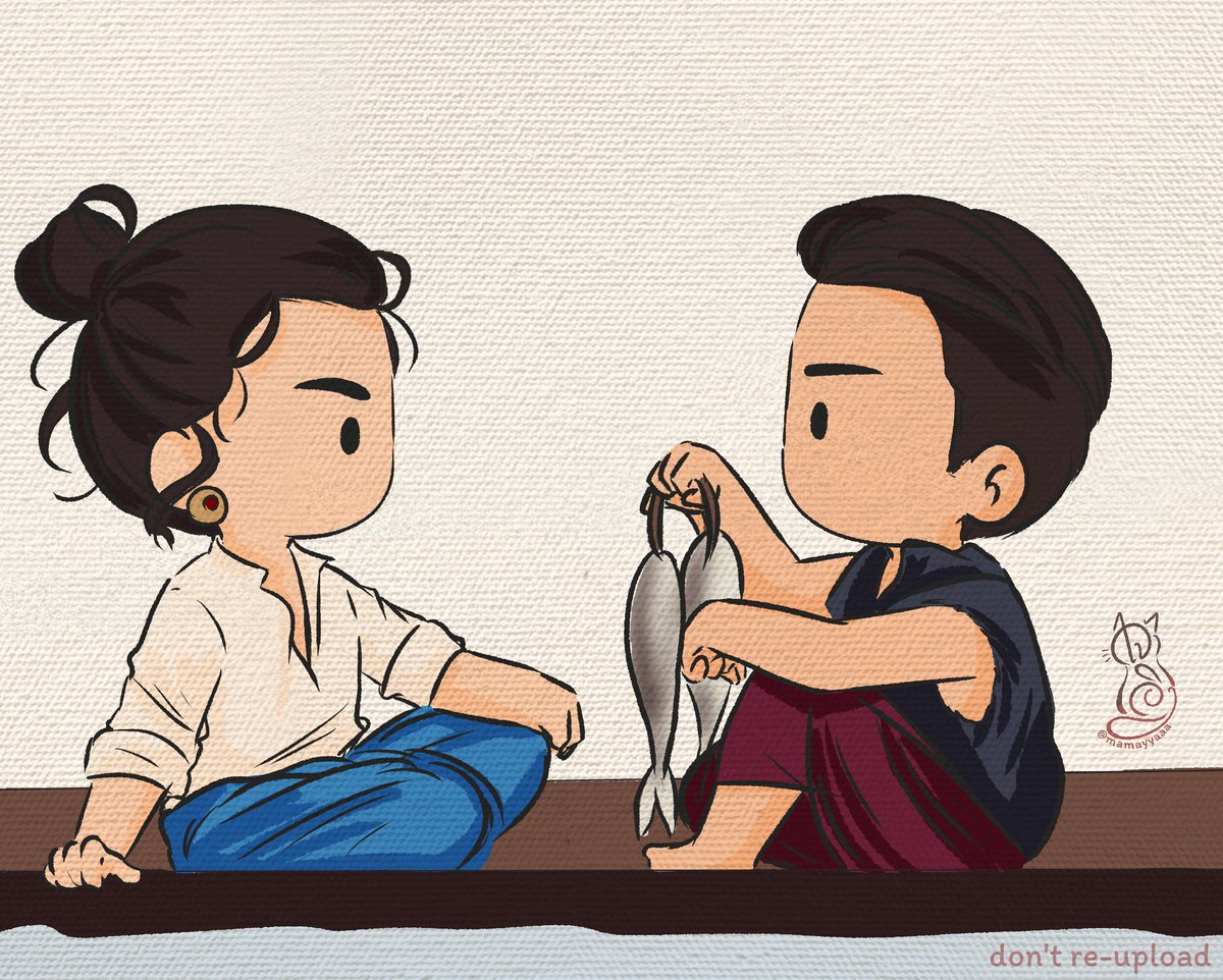(วงเขียว) ขอแอบวาดนิดนึง5555555555555
#หงสาวดีep5
#เจ้ามาเมจะวาด