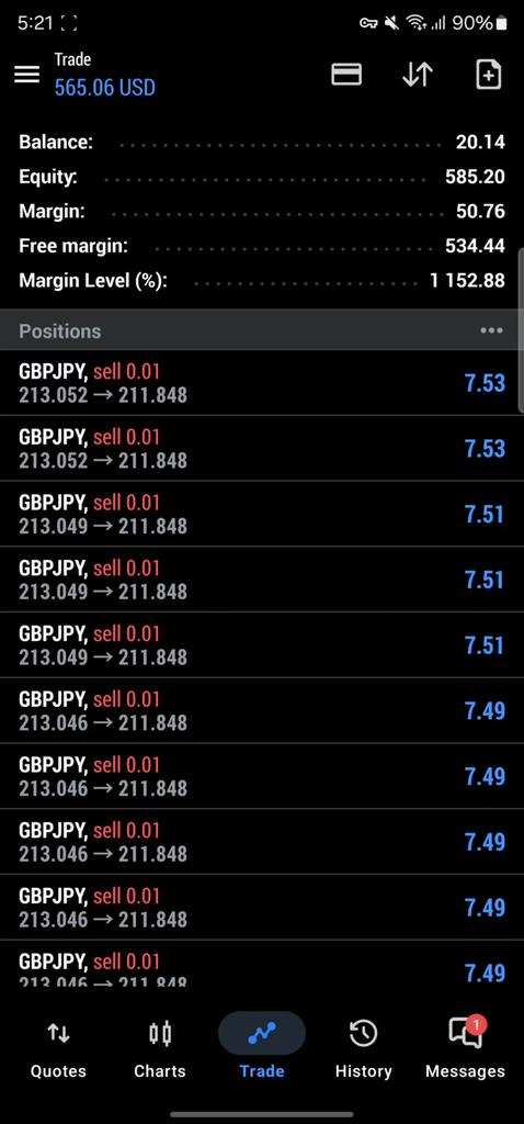 ZolyFx's tweet photo. @cr_xniper Inategemea na uwezo wa mtu binafsi sokoni, kiufupi inawezekana na nishafanya hivi zaidi ya mala elfu 5000 tokea nianze trading. https://t.co/7iiQy4CYRR