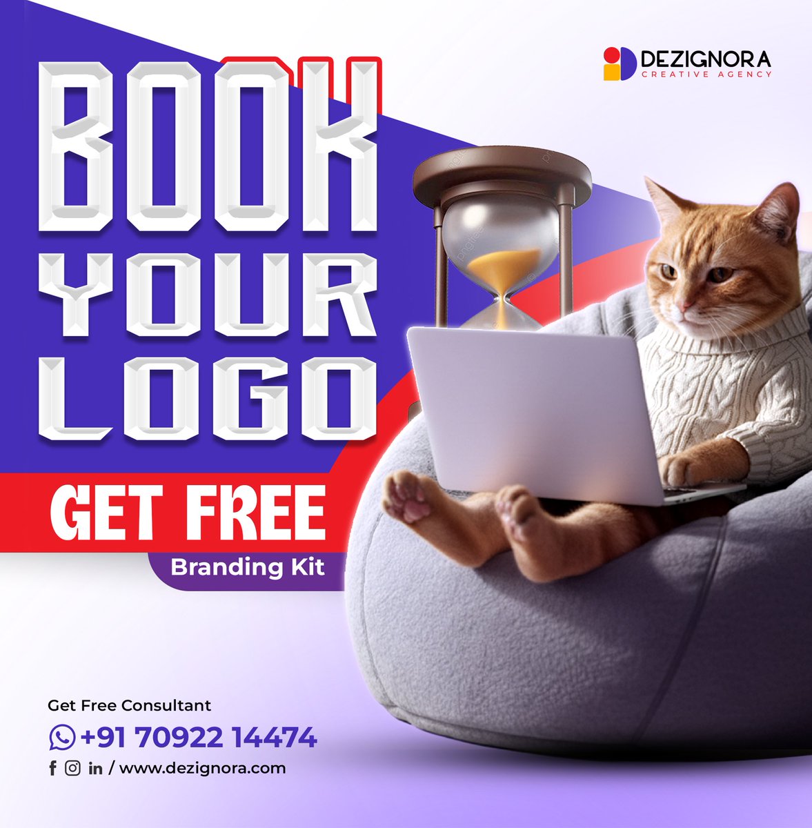 dezignora's tweet photo. Book a Logo for your Brand to Get free Brand Identity 💥

#logomark #logodesigning #branding #dezignora https://t.co/XI9qdFsn6x