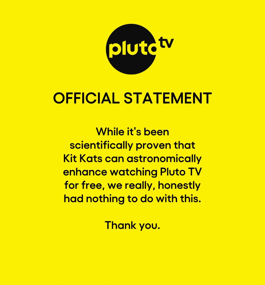 Pluto TV tweet media
