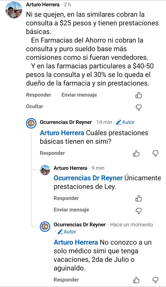 Ocurrencias Dr Reyner 🥖 tweet media