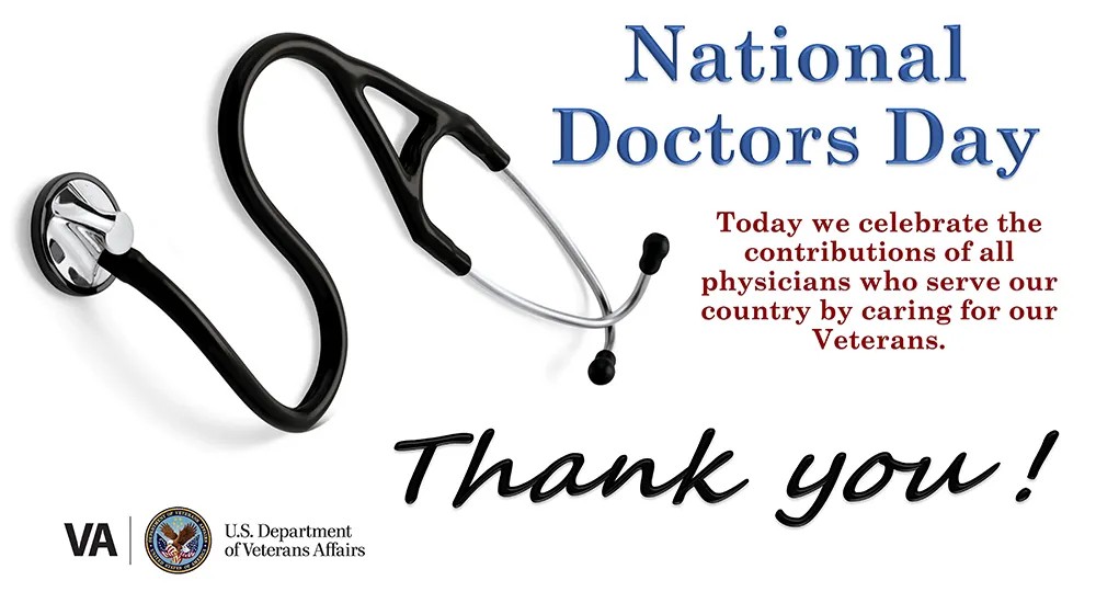DaytonVA's tweet image. Happy Doctors Day to all the doctors at Dayton VA.  Thanks for your dedication to Veterans.