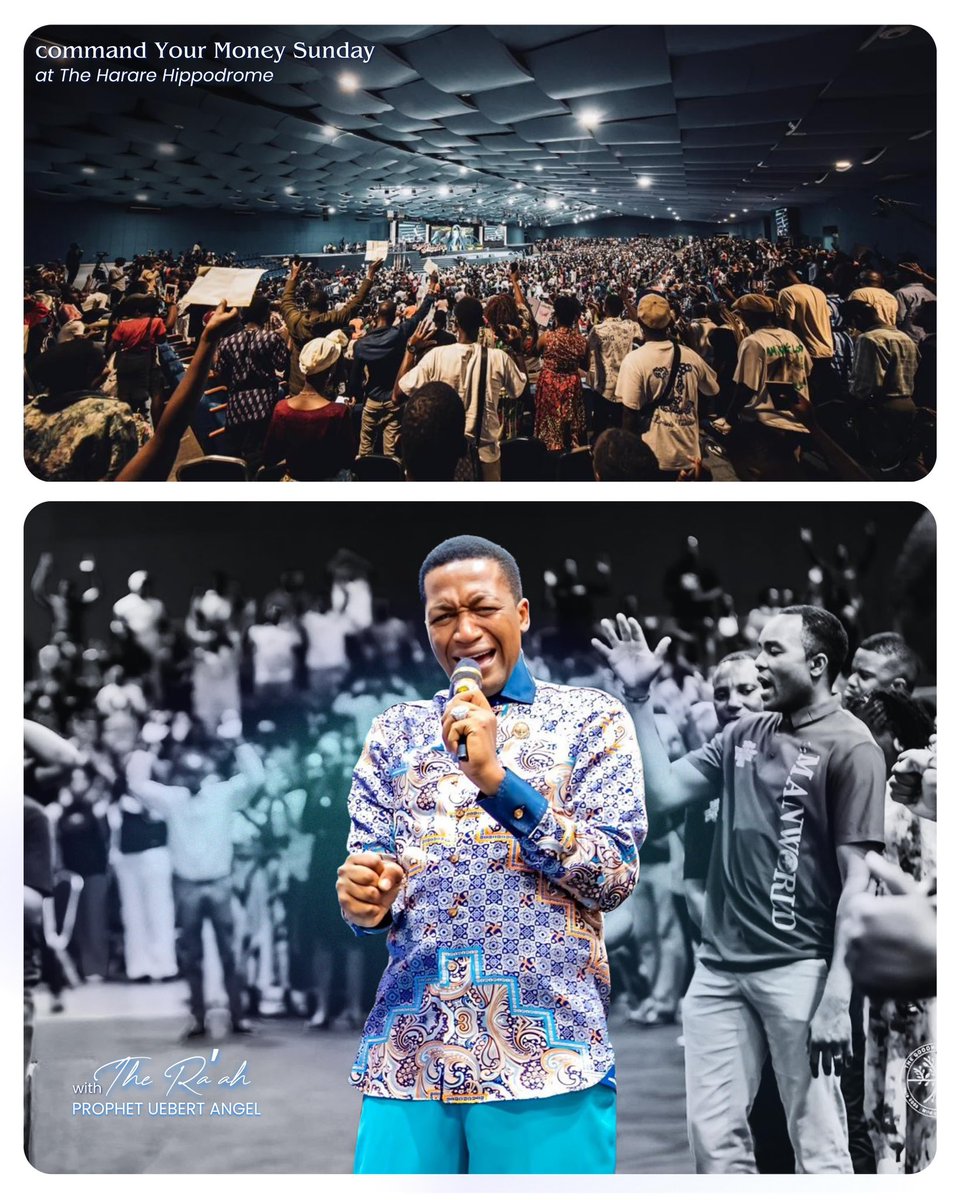 ProphetUebertTV's tweet photo. “Don’t think if a Sunday goes past it means the blessing is gone. It is still working!”
-The Ra’ah, Prophet Uebert Angel

Join us every Sunday at 11am CAT with Prophet Uebert Angel.

#UebertAngel #BeBeAngel #SpiritEmbassy #GoodNewsChurch #GoodNewsWorld #ProphetUebertAngelTV https://t.co/vg0Uo1s9kR
