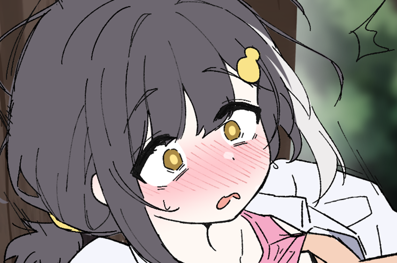 明日って今なので今日更新します
あまり描きこみ出来んかった・・・
ヘイロー描いて、背景と影整えて、擬音爆盛したら多分完成っす 