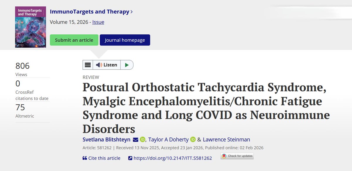S Blitshteyn MD, FAAN, FANA, Dysautonomia Clinic tweet media
