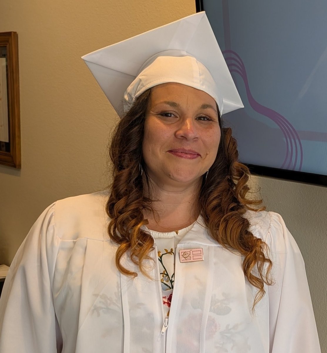 Congratulations to our most recent graduate -- Jaclyn. The word "proud" cannot be said enough for how we all feel about the achievements of this woman. She is an encourager and a woman of God whose actions match her words.