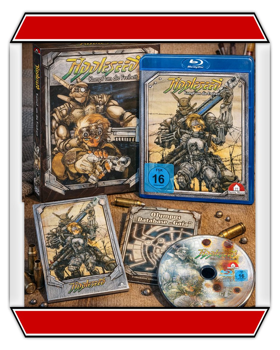 🚀#Appleseed ist da &amp; der #Versand ist gestartet!📦

Bei unserem Partner-Shop macht sich Appleseed jetzt auf den Weg zu euch!☺️

ℹ️Hinweis:
Die Metall-ArtCard ist ausschließlich in der Limited Edition enthalten.

Noch nicht bestellt? Dann schaut vorbei:
👉 anime-sugoi.de/Appleseed