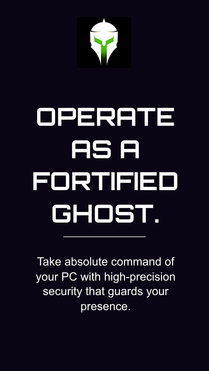 fatalcyber's tweet image. Operate as a fortified ghost. 👁️‍🗨️

Take full command of your system with precision security that protects your presence without slowing you down.

Invisible. Untraceable. In control.

#CyberSecurity #DigitalPrivacy #StealthMode #SecureSystems #InfoSec #OnlineProtection