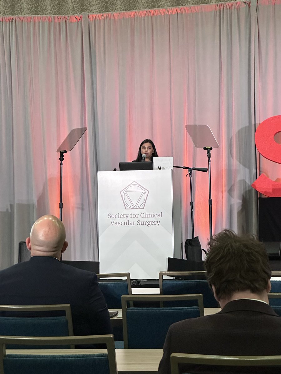 YuoTheodore's tweet photo. Congratulations to Dr. Pooja Desai, vascular fellow @UPMC_Vascular, presenting @TheSVSVQI outcomes data @SCVS1969!

Regional versus general anesthesia during carotid endarterectomy:
Both are safe - local practice patterns dominate. https://t.co/ahwZX9QZLh