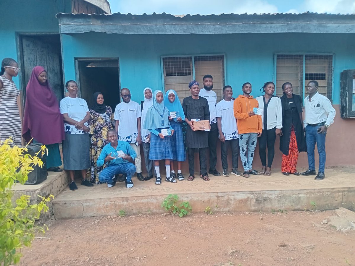 ShafyResource's tweet photo. 2026 World oral health day successfully completed at Oke-Ogun zone Oyo State Nigeria  for school oral health. over 1500 students and pupils successfully reached. Thanks to @pepsodentng https://t.co/77mZnmRQS7