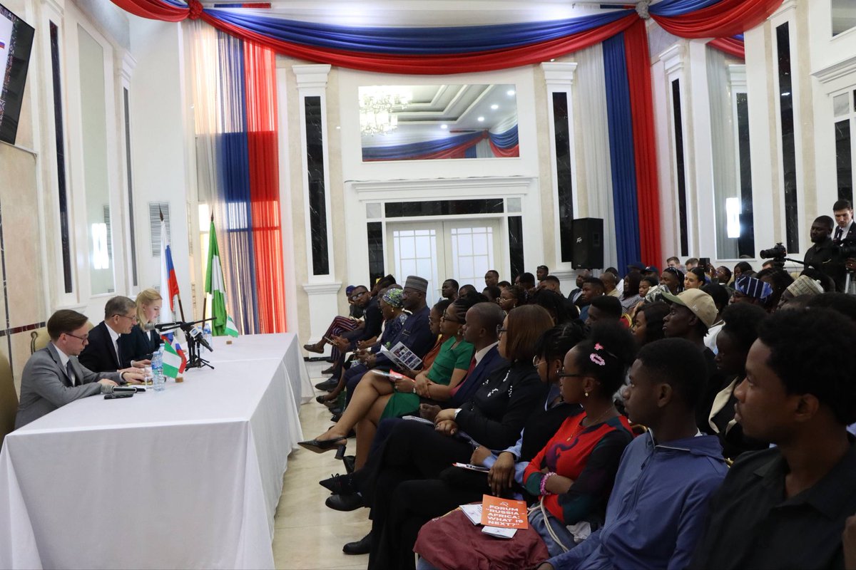 Russia in Nigeria tweet media