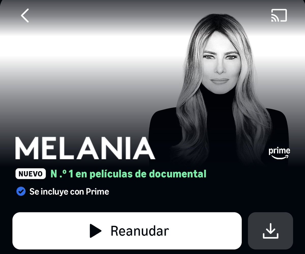 ONLY MELANIA tweet media