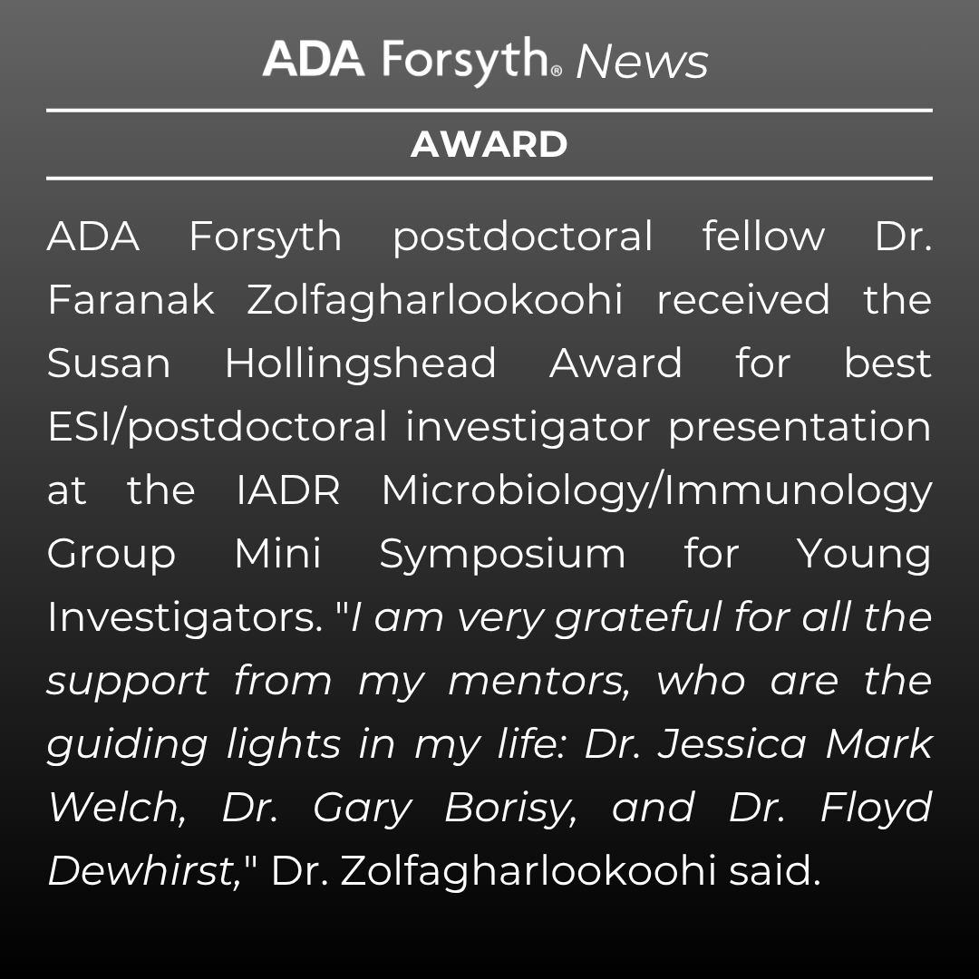 The ADA Forsyth Institute tweet media