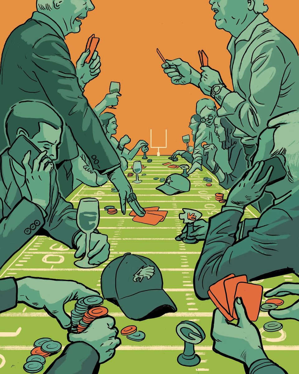 Theispot's tweet image. Curt Merlo (@curtmerlo) shares a recent illustration for @nytimes about the childish antics that ensue during NFL owner meetings.

Contact Curt for your next project: theispot.com/stock/cmerlo

#nfl #footballseason #superbowl