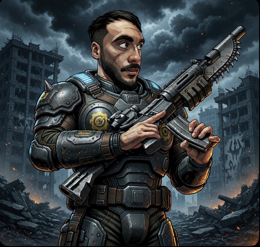 UrbanGamesRev's tweet image. I AM READY FOR E-DAY ⚙️ 

#Gears #GearsofWar @GearsofWar @CoalitionGears